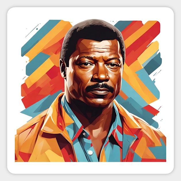 Carl-Weathers Sticker by Magic-Corner